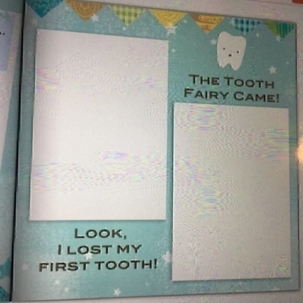 8x8 Hardcover Boys First Tooth book